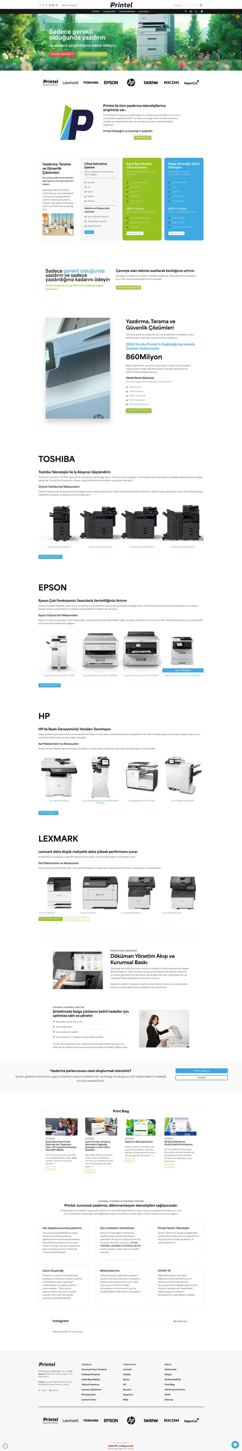 Printel, B2B-Technologie